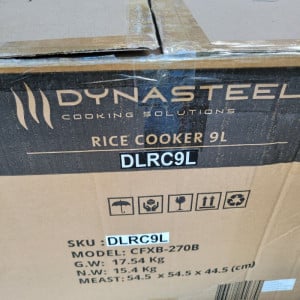 Επαγγελματική Ηλεκτρική Σούπα Eco - 9 L - Dynasteel