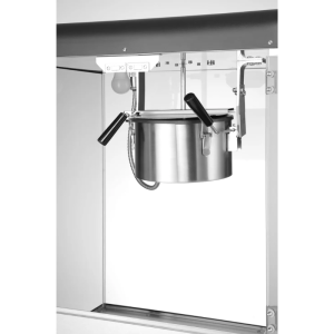 Μηχανή Ποπ Κορν 1155 W - Μαύρο - HENDI