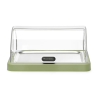 UNIQ Sliding Lid Buffet Display Case - Green - HENDI
