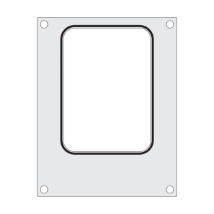 Μήτρα Σφράγισης για Χειροκίνητη Σφραγιστική Μηχανή - 187 x 137 mm - HENDI