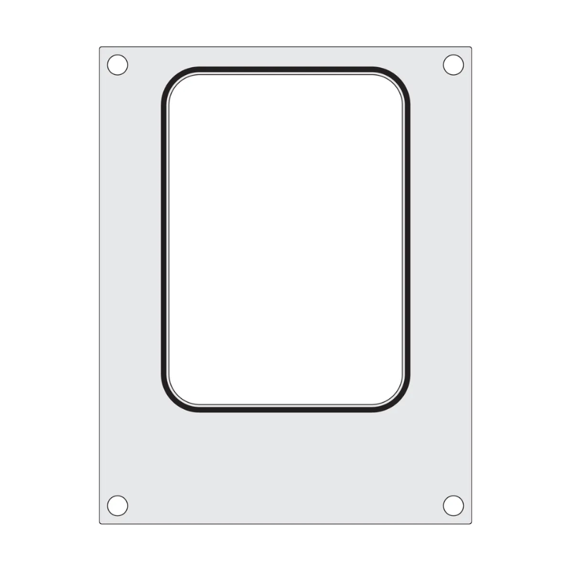 Μήτρα Σφράγισης για Χειροκίνητη Σφραγιστική Μηχανή - 187 x 137 mm - HENDI