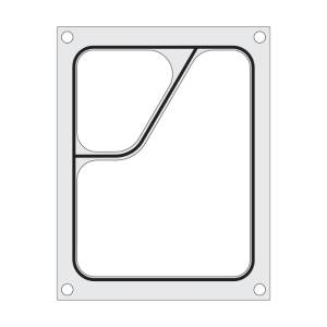 Μήτρα Σφράγισης Colt για Χειροκίνητη Σφραγιστική - 2 Διαμερίσματα - HENDI