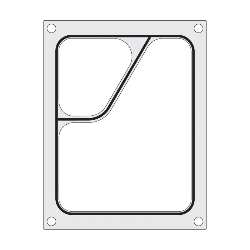 Μήτρα Σφράγισης Colt για Χειροκίνητη Σφραγιστική - 2 Διαμερίσματα - HENDI