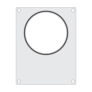 Μήτρα Σφράγισης για Χειροκίνητη Σφραγιστική Μηχανή - 1 Στρογγυλή Θήκη - HENDI