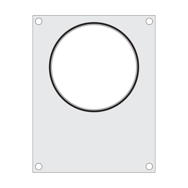 Μήτρα Σφράγισης για Χειροκίνητη Σφραγιστική Μηχανή - 1 Στρογγυλή Θήκη - HENDI