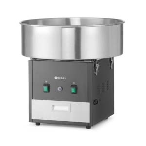 Μηχανή για Μαλλί της Γριάς από Ανοξείδωτο Ατσάλι - Μαύρο - HENDI