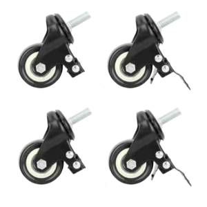 Wheels for Stainless Steel Tables and Sinks - Set of 4 - Dynasteel