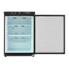 200 Liter Refrigerated Cabinet - Positive Black - Dynasteel
