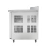 3-Door Refrigerated Table GN1/1 - Depth 700 with Backsplash - Dynasteel