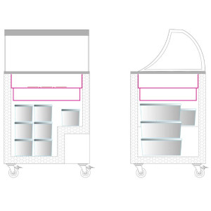 Ice Cream Freezer - 191 L - TEFCOLD
