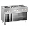 Six-plate stove with base Series 700