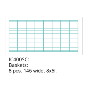 Βιτρίνα Στατικού Παγωτού - 8 x 5 L