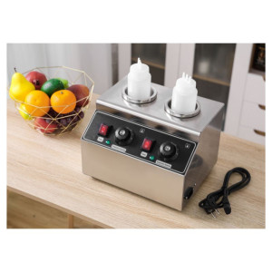 Διπλός Θερμαντήρας Σοκολάτας Dynasteel - Ιδανικός για Επαγγελματίες της Εστίασης