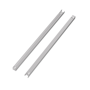 Ζεύγος Οδηγών για Ψυγεία Τραπεζιών Βάθος 600 mm - CombiSteel