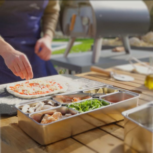 Ιαπωνικό Κουτί Inox 5 Θήκες - Επαγγελματική Αποθήκευση Κουζίνας