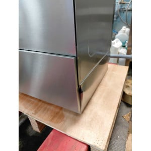 Professional Dishwasher with Rinse Aid and Detergent Dispenser - 40 x 40 cm - Dynasteel