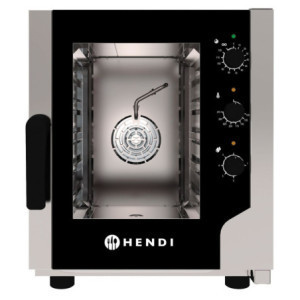 Four Mixte à Convection Vapeur Snack - 5 x GN 2/3 - HENDI