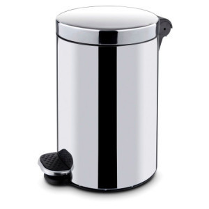 Poubelle à Pédale Ronde avec Bac Intérieur - 5 L - HENDI