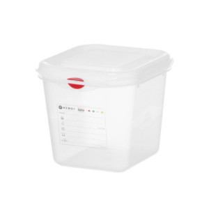 Bac GN 1/6 Διαφανές σε PP - 2,6 L - HENDI