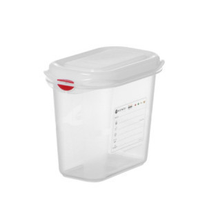 Bac GN 1/9 Transaprent en PP - 1,5 L - HENDI