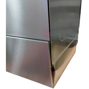 Επαγγελματικό Πλυντήριο Πιάτων με Δοσομετρητή Υγρού Ξεπλύματος και Απορρυπαντικού - 40 x 40 εκ. - Dynasteel