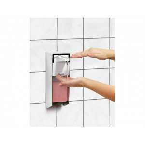 Aluminum Wall-Mounted 1 Liter Soap Dispenser