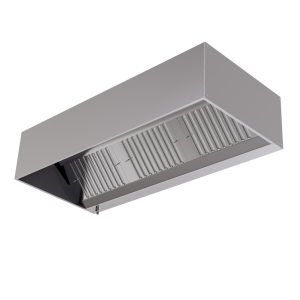 Hotte Cubique 1100 LED Sans Moteur Dynasteel