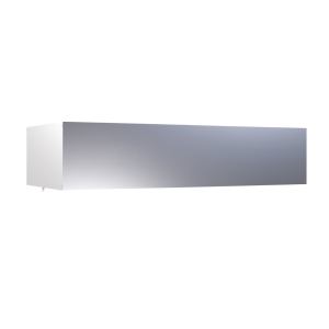 Κυβικός απορροφητήρας με LED 2000mm χωρίς κινητήρα Dynasteel - Επαγγελματική Premium