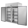 Θετική Ψυγείο Ντουλάπα 1400 L Inox GN 2/1 – 2 Πόρτες