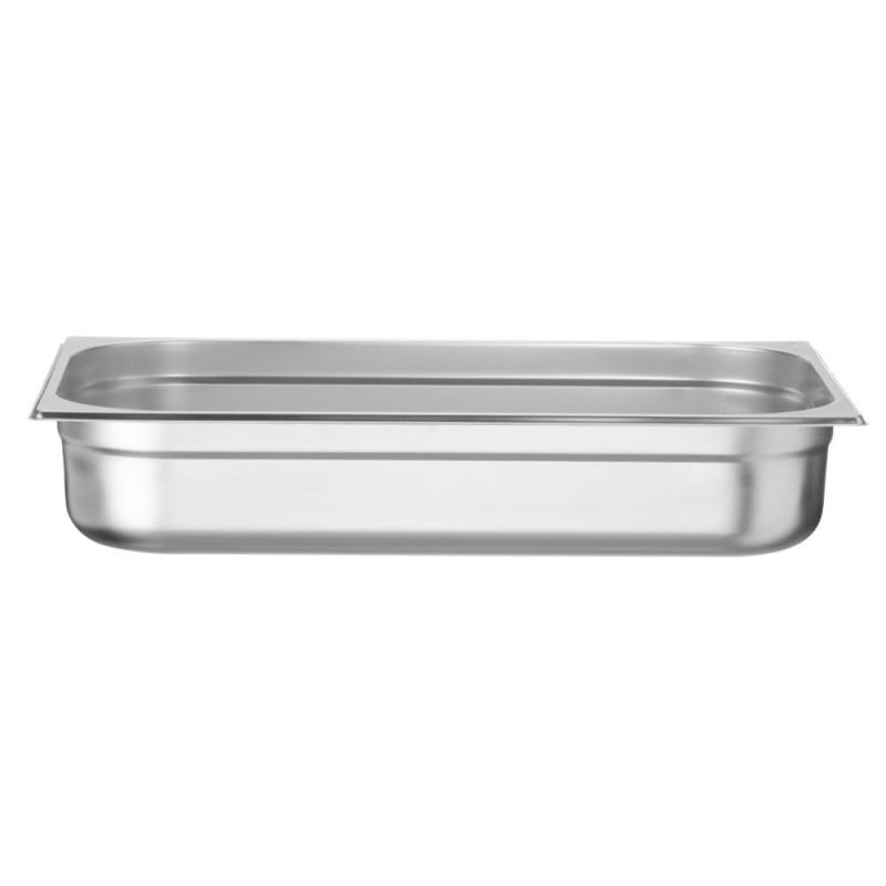 Bac Gastro GN 1/1 Inox - Profondeur 100 mm - 14 L - HENDI