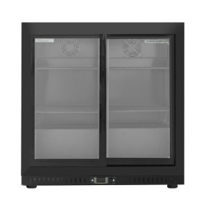 Refrigerated Back Bar - 2 Sliding Glass Doors and Refurbished