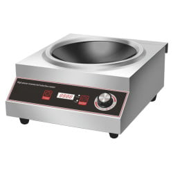 Σκεύος Wok με Επαγωγική Θερμική Αντίσταση - 3500 W - Dynasteel