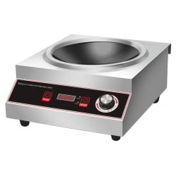 Σκεύος Wok με Επαγωγική Θερμική Αντίσταση - 3500 W - Dynasteel