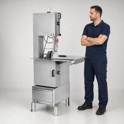 Scie à Os Pro Dynasteel 2400 mm 2200 W 380 V Inox