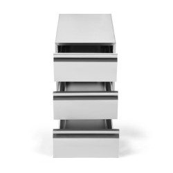 Set of 3 Drawers for Sink Unit Depth 600