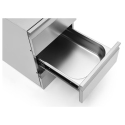 Set of 3 Drawers for Sink Unit Depth 600