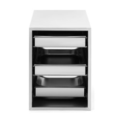 Set of 3 Drawers for Sink Unit Depth 600