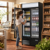 Beverage Display 736 L 2 Glass Doors 2-8 °C R290