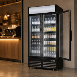 Beverage Display 736 L 2 Glass Doors 2-8 °C R290