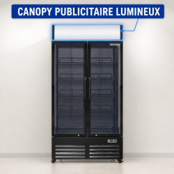 Beverage Display 736 L 2 Glass Doors 2-8 °C R290