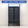 Beverage Display 736 L 2 Glass Doors 2-8 °C R290