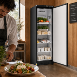 Positive Refrigerated Cabinet 400 L Black 0/+8°C
