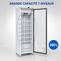 Καταψύκτης 380 L με Αερόψυξη -18/-22 °C