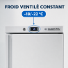 Καταψύκτης 380 L με Αερόψυξη -18/-22 °C
