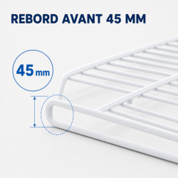 Ράφι Ψυγείου Θετικής Θερμοκρασίας 400 L — 490x460 mm