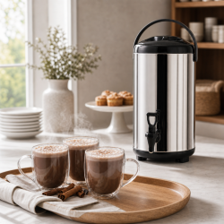 Διανομέας Ποτών Ισοθερμικός 7,5 L Ανοξείδωτο Ατσάλι AISI 304