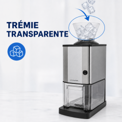 Ηλεκτρικός Θραυστήρας Πάγου 12 kg/h 60 W Inox