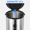 Διανομέας Ποτών Ισοθερμικός 7,5 L Ανοξείδωτο Ατσάλι AISI 304