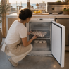 Μίνι Αρνητικό Ψυγείο 170 L -18°C Λευκό