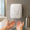 Επαγγελματικό Στεγνωτήριο Χεριών 2100 W ABS Λευκό — Στέγνωμα 30 δευτ